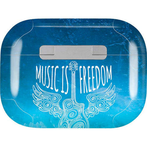 Music Is Freedom AirPods Skins
