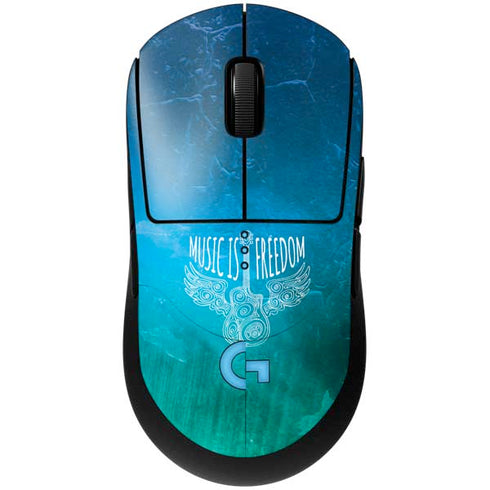 Music Is Freedom G Pro Wireless Gaming Mouse Skin