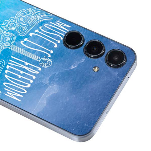 Music Is Freedom Galaxy A36 5G Skin