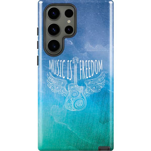 Music Is Freedom Galaxy S23 Ultra Pro Case