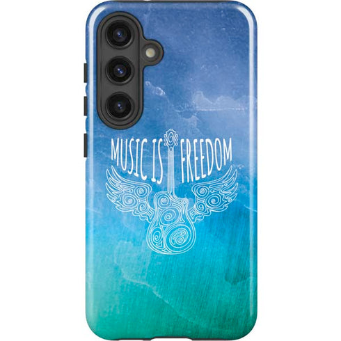 Music Is Freedom Galaxy S25 Impact Case