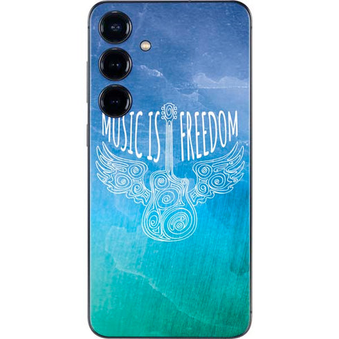 Music Is Freedom Galaxy S25 Skin