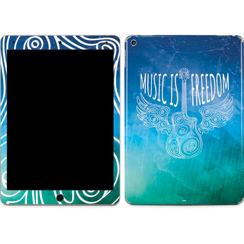 Music Is Freedom iPad Skins