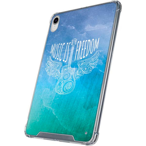 Music Is Freedom iPad 11th Gen (2025) Clear Case
