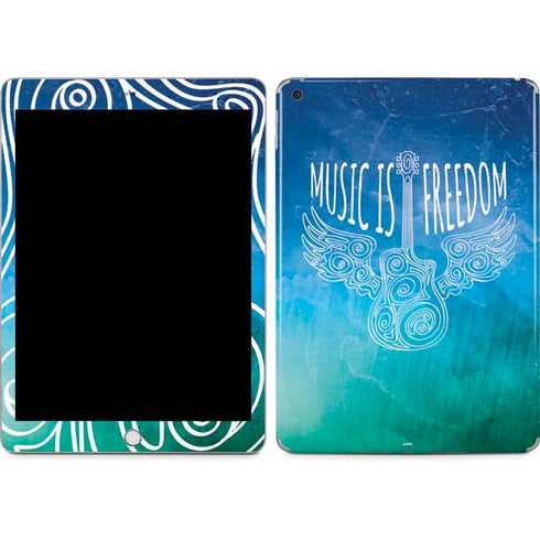 Music Is Freedom Apple iPad Skin