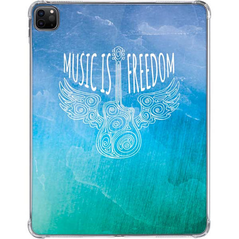 Music Is Freedom iPad Pro 11in (2024) Clear Case