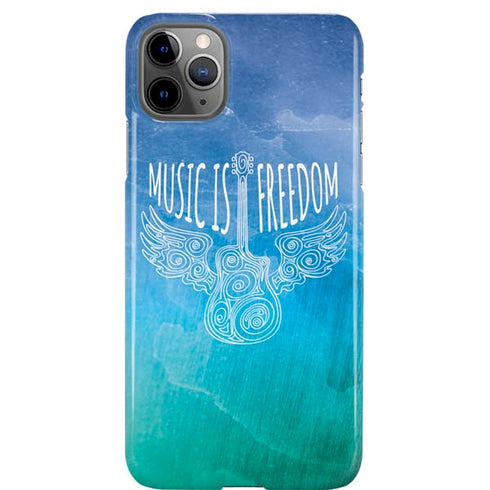 Music Is Freedom iPhone Cases