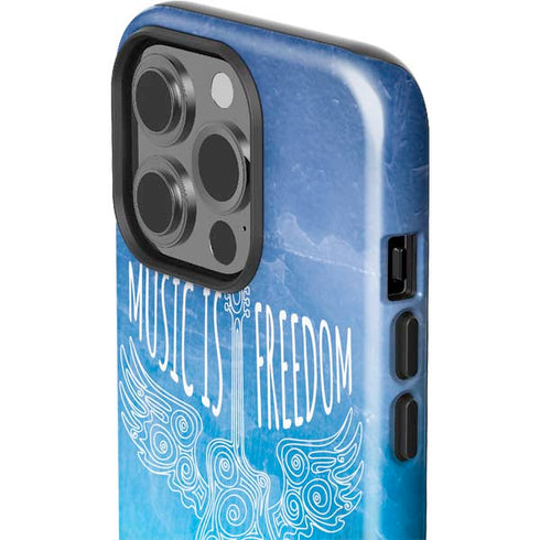 Music Is Freedom iPhone 15 Pro Impact Case