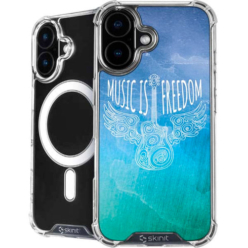 Music Is Freedom iPhone 16 Plus MagSafe Case