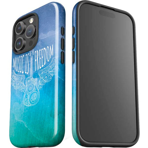 Music Is Freedom iPhone 16 Pro Max Impact Case