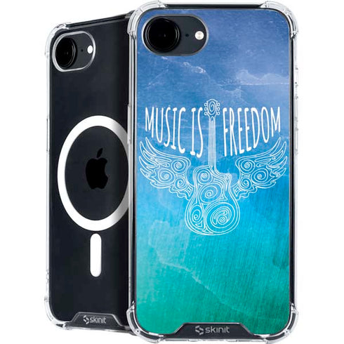 Music Is Freedom iPhone 16e MagSafe Case