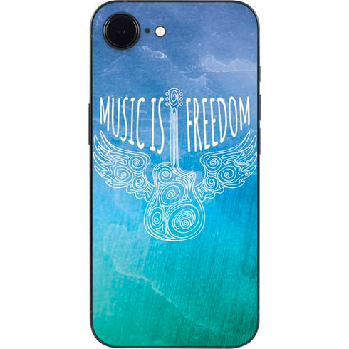 Music Is Freedom iPhone 16e Skin
