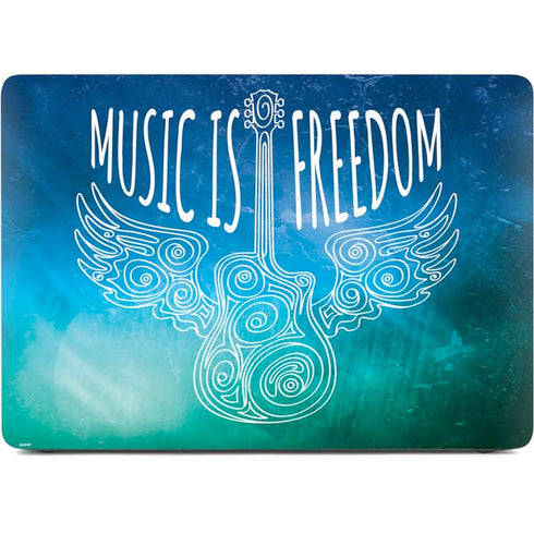 Music Is Freedom Apple MacBook Air Skin