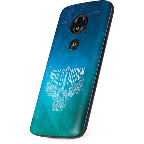 Music Is Freedom Moto E5 Play Skin