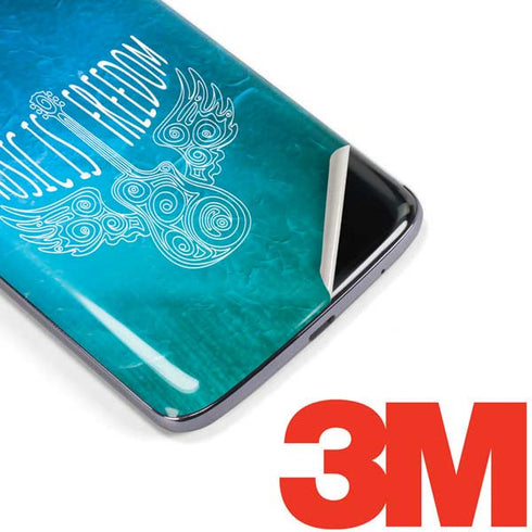Music Is Freedom Moto E5 Plus Skin