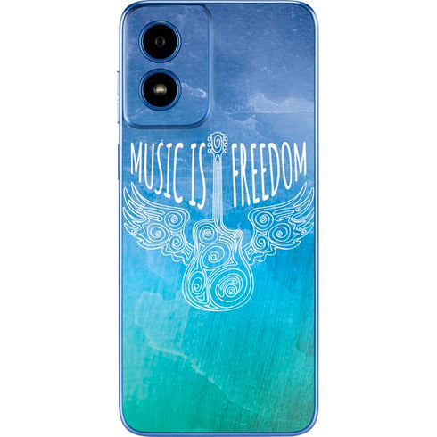 Music Is Freedom Moto G Play 4G (2024) Skin