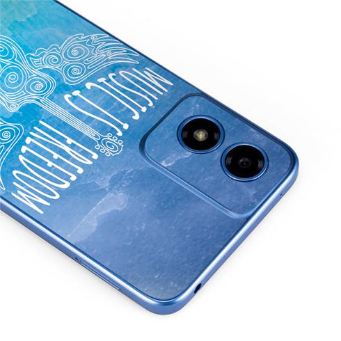 Music Is Freedom Moto G Play 4G (2024) Skin