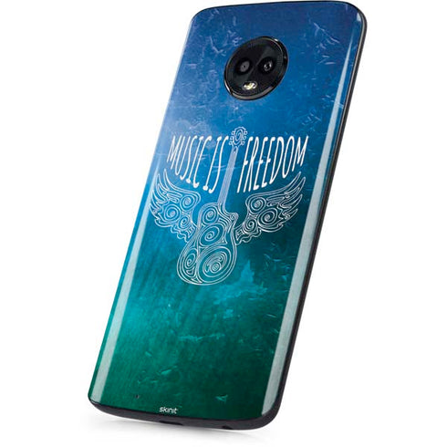 Music Is Freedom Moto G6 Skin