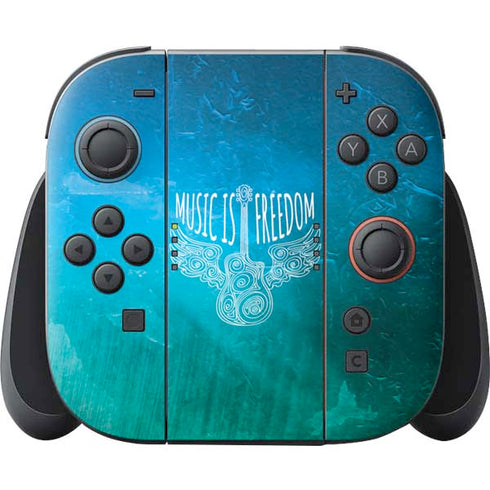 Music Is Freedom Nintendo Skins