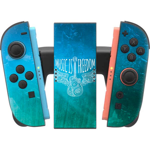 Music Is Freedom Nintendo Switch 2 (2025) Joy-Con Controller Skin