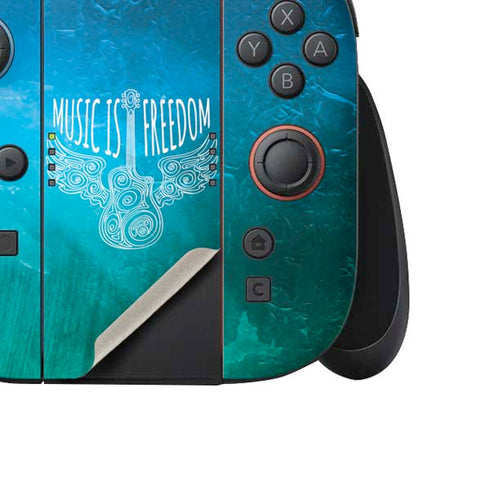Music Is Freedom Nintendo Switch 2 (2025) Joy-Con Controller Skin