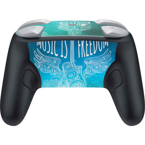 Music Is Freedom Nintendo Switch 2 (2025) Pro Controller Skin