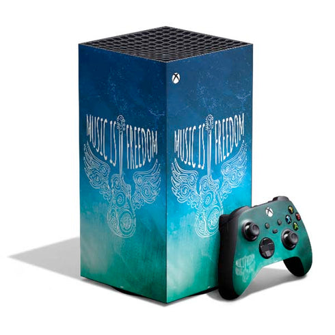 Music Is Freedom XBox Series X Digital Edition Bundle Skin