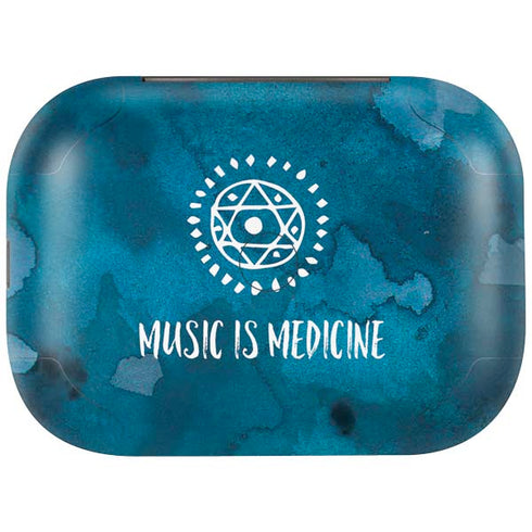 Music is Medicine Amazon Echo Buds Skin