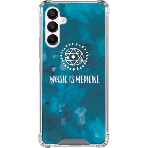 Music is Medicine Galaxy A16 5G Clear Case