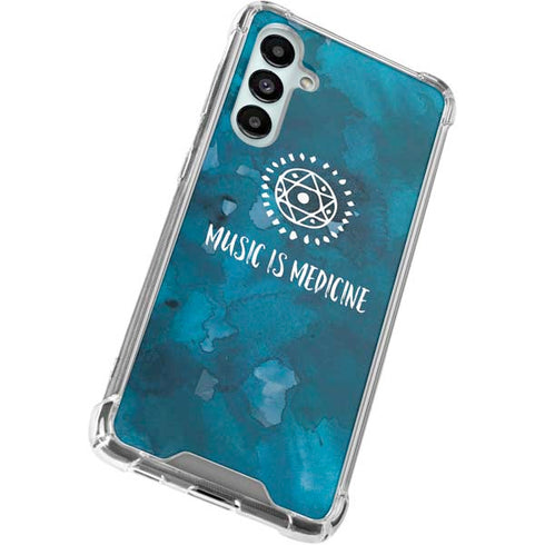 Music is Medicine Galaxy A16 5G Clear Case