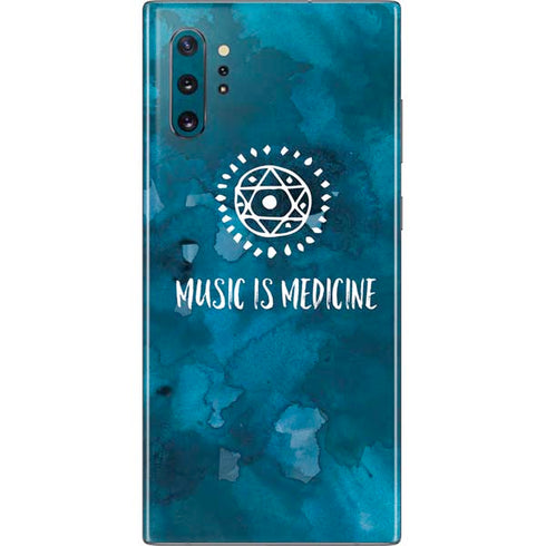 Music is Medicine Galaxy Note 10 Plus Skin