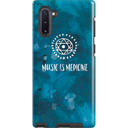 Music is Medicine Galaxy Cases