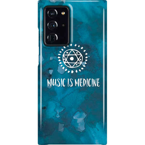 Music is Medicine Galaxy Cases