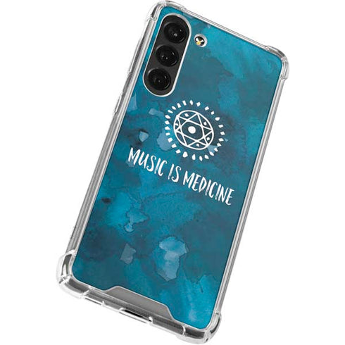 Music is Medicine Galaxy S24 FE Clear Case