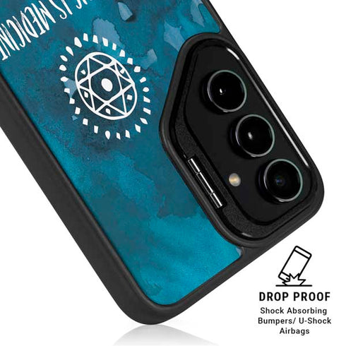 Music is Medicine Galaxy S24 Kickstand Case