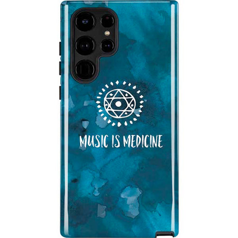 Music is Medicine Galaxy S25 Ultra Impact Case