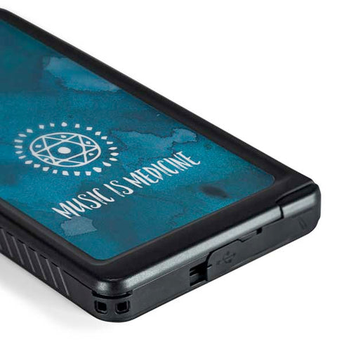 Music is Medicine Galaxy S24 Ultra Waterproof Case