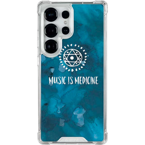 Music is Medicine Galaxy S25 Ultra Clear Case