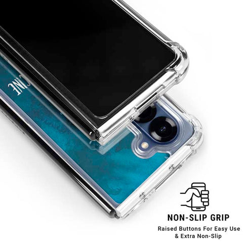 Music is Medicine Galaxy Z Fold6 Clear Case