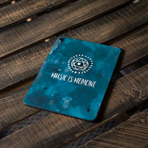 Music is Medicine Apple iPad Pro Skin