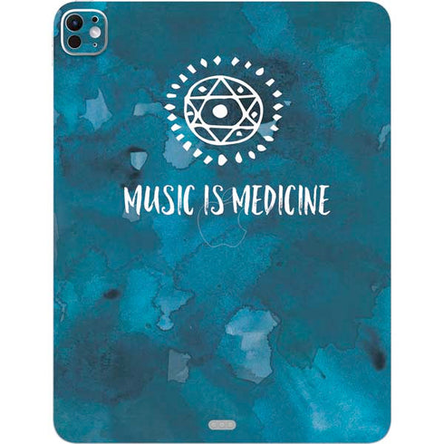 Music is Medicine iPad Pro 13in M4 (2024) Skin