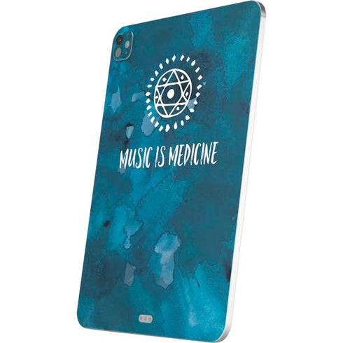 Music is Medicine iPad Pro 13in M4 (2024) Skin