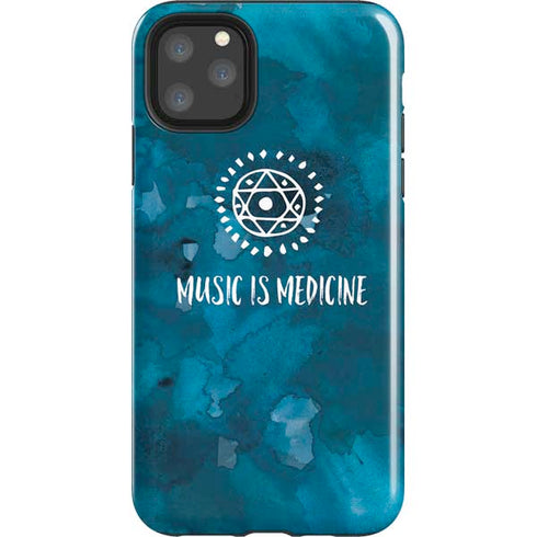 Music is Medicine iPhone Cases