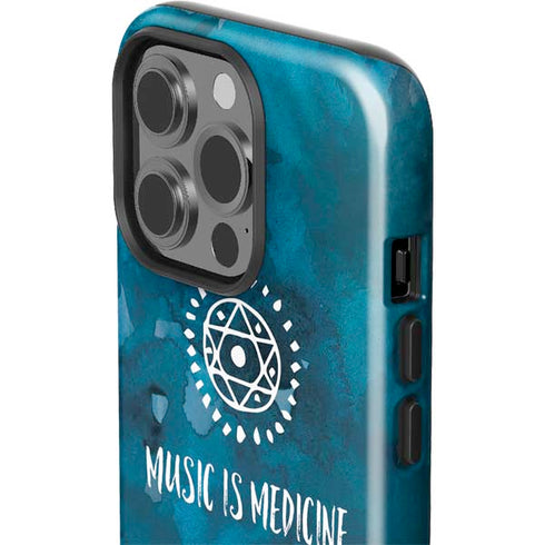 Music is Medicine iPhone 15 Pro Impact Case