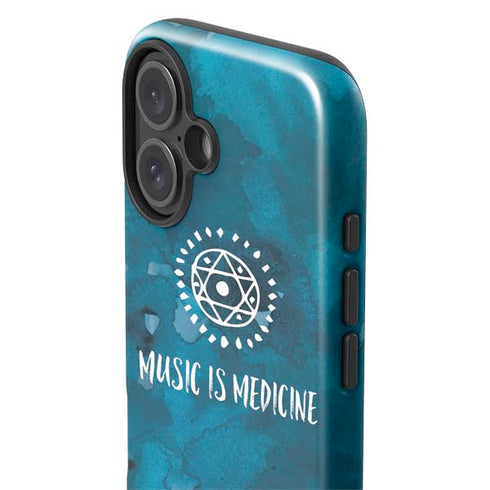 Music is Medicine iPhone 16 Impact Case