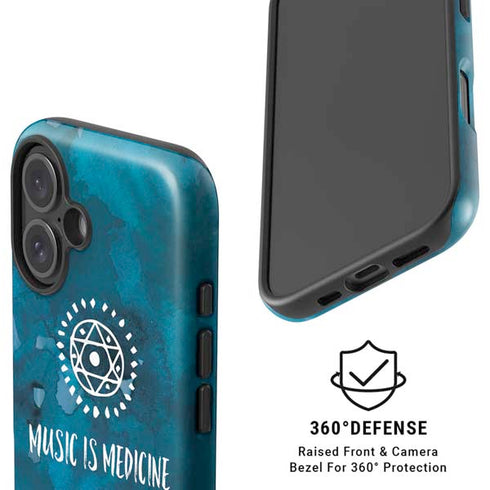 Music is Medicine iPhone 16 Plus Magsafe Impact Case