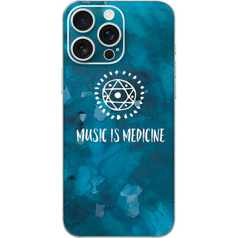 Music is Medicine iPhone 16 Pro Max Skin