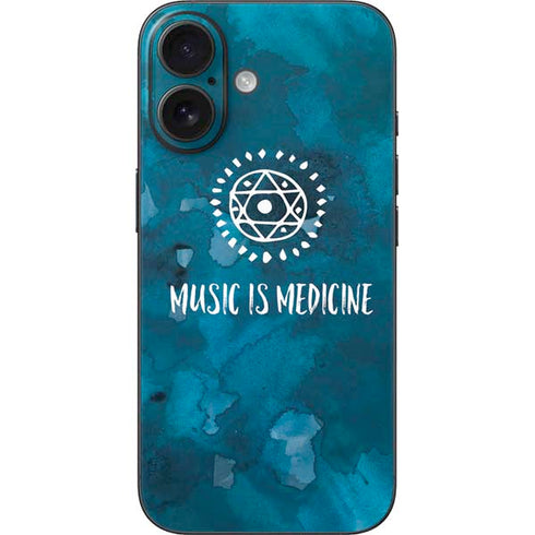 Music is Medicine iPhone 16 Skin