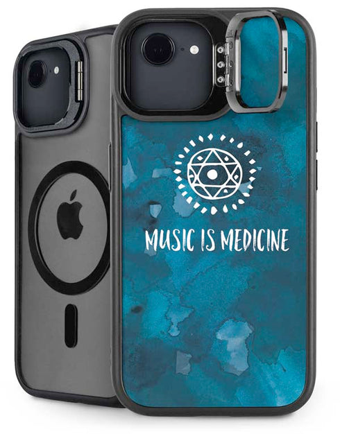 Music is Medicine iPhone 16e Kickstand Case