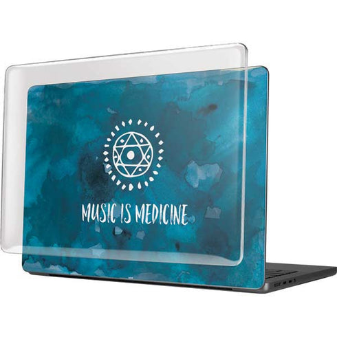 Music is Medicine MacBook Pro 14in (2021-24) Case plus Skin